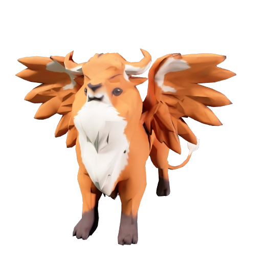 Winged Guardian Lion